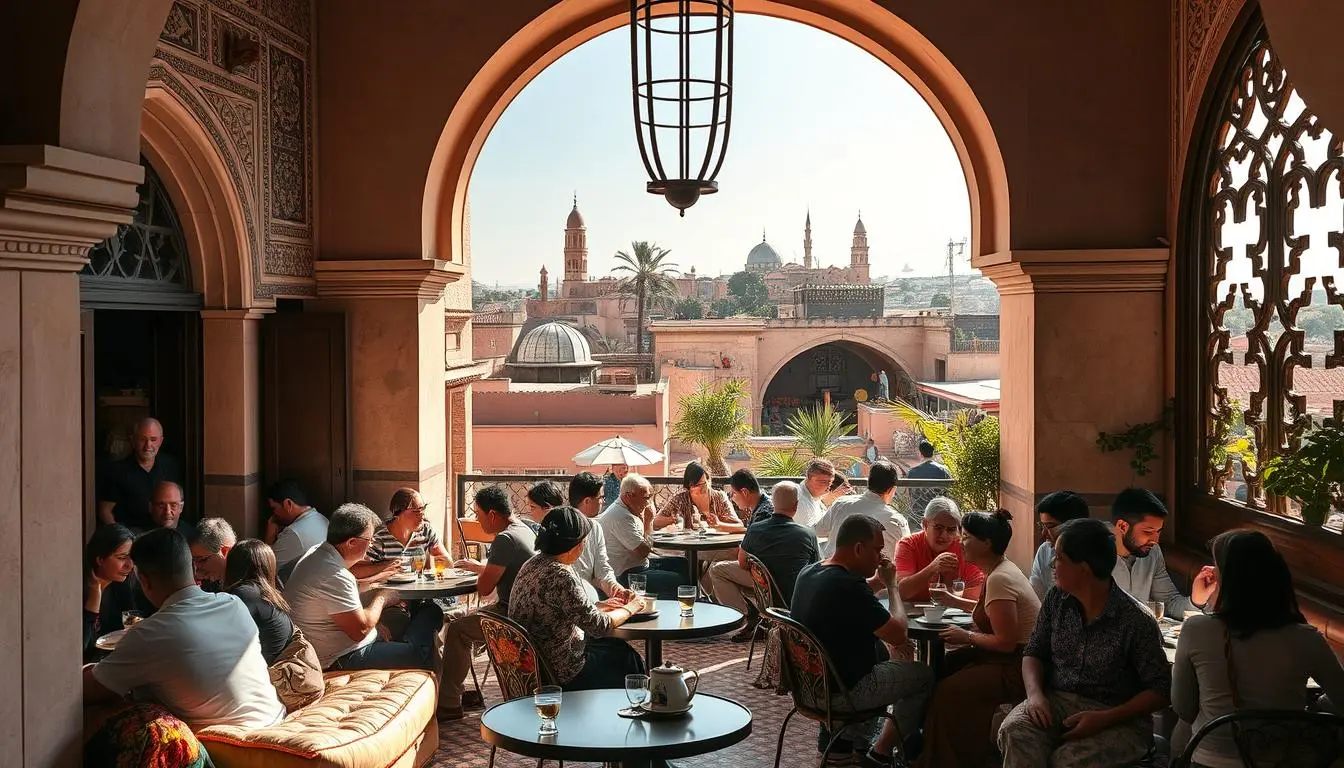 kawiarnie w Marrakeszu kawiarnie w Marrakeszu